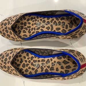 Rothy’s The Flat Leopard Print, size 7